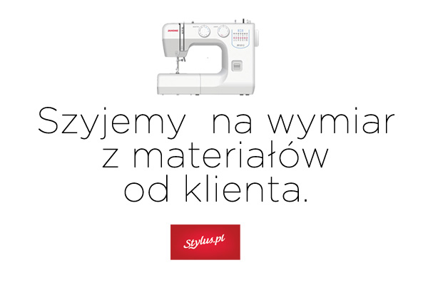 Mechanizm rolety rzymskiej + szycie tkaniny